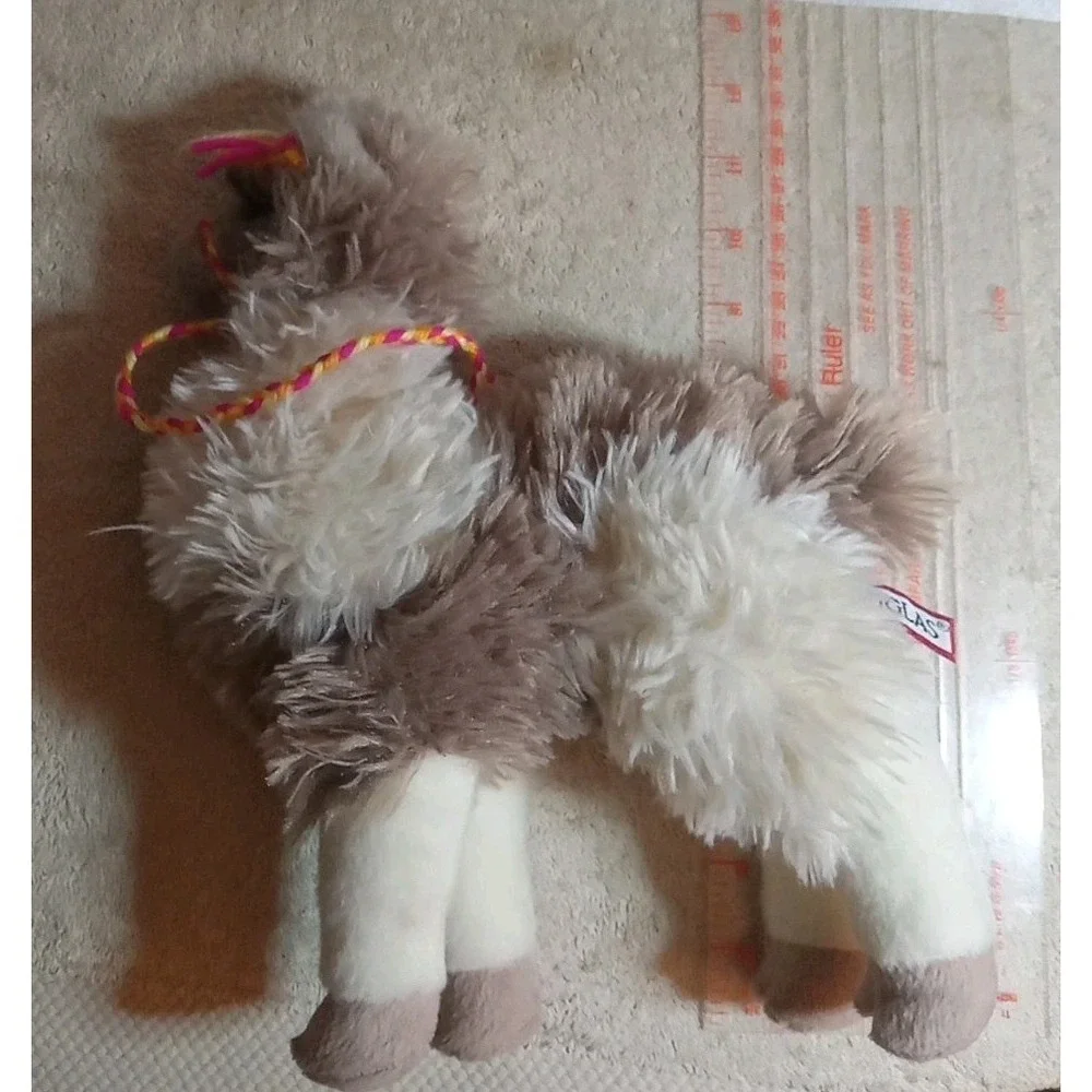Douglas Toys Zephyr the Plush Llama-SuperSoft-Beautiful Realistic Eyelashes/Coat